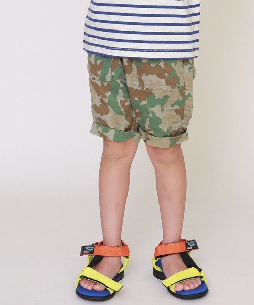 DILASH(ディラッシュ)の「迷彩柄5分丈パンツ(その他パンツ・キッズ・ベージュ/カーキ・110/120/140/100/80/90/130)」の2枚目の写真