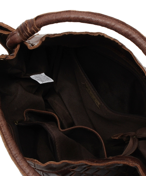 goa(ゴア)の「2種編みBAG(大)(ハンドバッグ・メンズ・ブラック/ブラウン・FREE)」の9枚目の写真