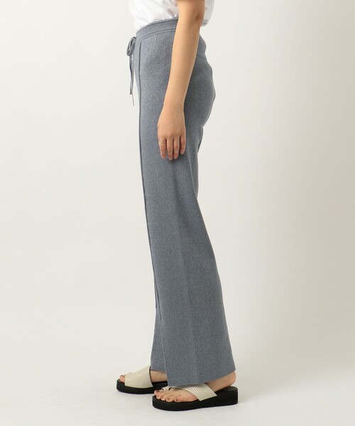 NINE(ナイン)の「センタースリットニットパンツ(その他パンツ・レディース・ダークブラウン/サックスブルー/ゴールド・1/0)」の13枚目の写真