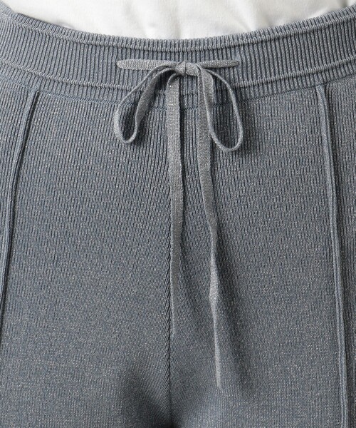 NINE(ナイン)の「センタースリットニットパンツ(その他パンツ・レディース・ダークブラウン/サックスブルー/ゴールド・1/0)」の10枚目の写真