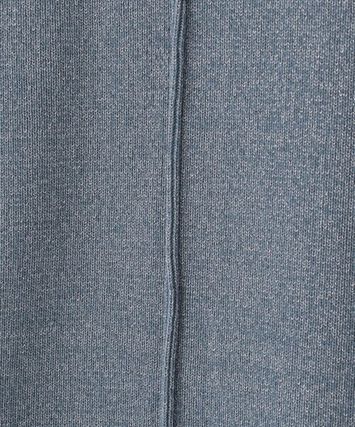 NINE(ナイン)の「センタースリットニットパンツ(その他パンツ・レディース・ダークブラウン/サックスブルー/ゴールド・1/0)」の7枚目の写真