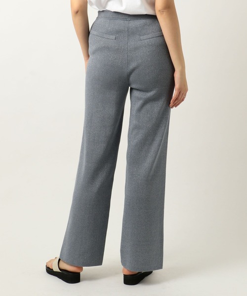 NINE(ナイン)の「センタースリットニットパンツ(その他パンツ・レディース・ダークブラウン/サックスブルー/ゴールド・1/0)」の17枚目の写真