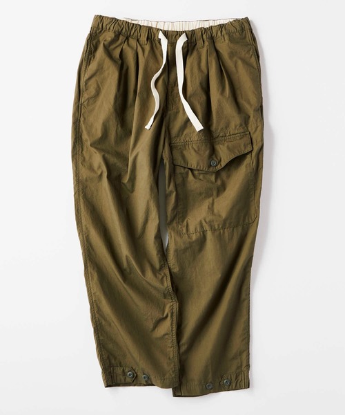 BACK NUMBER（バックナンバー）の「【BACK NUMBER】リネンオーバーパンツ（カーゴパンツ・メンズ・ネイビー/オリーブ・M/XL/L/S）」の8枚目の写真