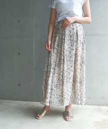 FUN.TRINITY | 柄シフォンスカート(スカート)
