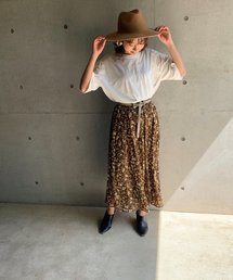 FUN.TRINITY | 柄シフォンスカート(スカート)