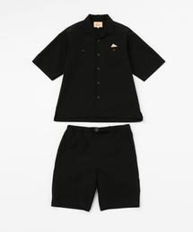 KELTY | 【WEB限定】KELTY(ケルティ)別注サマーセットアップ(オープンカラーシャツ＋ショーツセット)#(シャツ/ブラウス)
