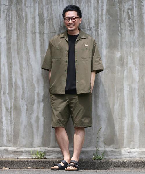 KELTY(ケルティ)の「【WEB限定】KELTY(ケルティ)別注サマーセットアップ(オープンカラーシャツ+ショーツセット)#(シャツ/ブラウス・メンズ・ブラック/オリーブ/ネイビー・MEDIUM/X-LARGE/LARGE)」の16枚目の写真
