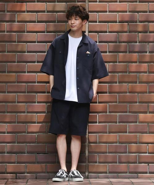KELTY(ケルティ)の「【WEB限定】KELTY(ケルティ)別注サマーセットアップ(オープンカラーシャツ+ショーツセット)#(シャツ/ブラウス・メンズ・ブラック/オリーブ/ネイビー・MEDIUM/X-LARGE/LARGE)」の11枚目の写真