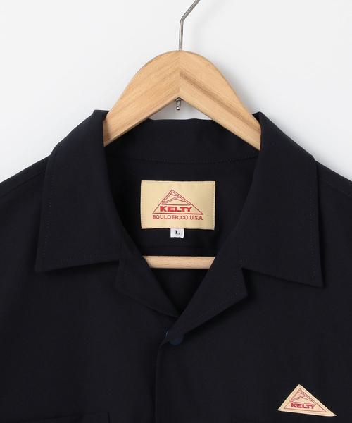 KELTY(ケルティ)の「【WEB限定】KELTY(ケルティ)別注サマーセットアップ(オープンカラーシャツ+ショーツセット)#(シャツ/ブラウス・メンズ・ブラック/オリーブ/ネイビー・MEDIUM/X-LARGE/LARGE)」の8枚目の写真