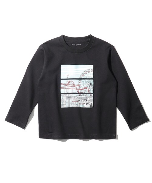 グラフィックプリントロングtシャツ Tシャツ カットソー The 90cmのみweb限定サイズ Tk Shop ザ ショップ のファッション The セール Tk Shop ティーケー
