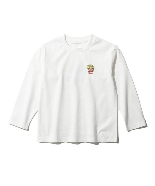 グラフィックプリントロングTシャツ（Tシャツ/カットソー）｜THE 