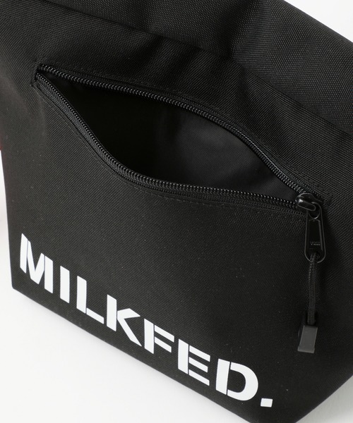 MILKFED.（ミルクフェド）の「MESSENGER BAG MINI 2（メッセンジャーバッグ・レディース・ピンク/ブラック/レッド・ONE SIZE）」の16枚目の写真