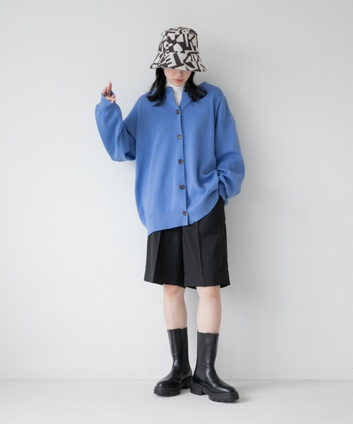 LOWRYS FARM（ローリーズファーム）の「バケットハット　891375（ハット・レディース・アイボリー/ブラック/ブラウン/オフホワイト/ブラック系その他/ゼブラ/ダークブラウン/ベージュ/ホワイト/グレー・FREE）」の13枚目の写真