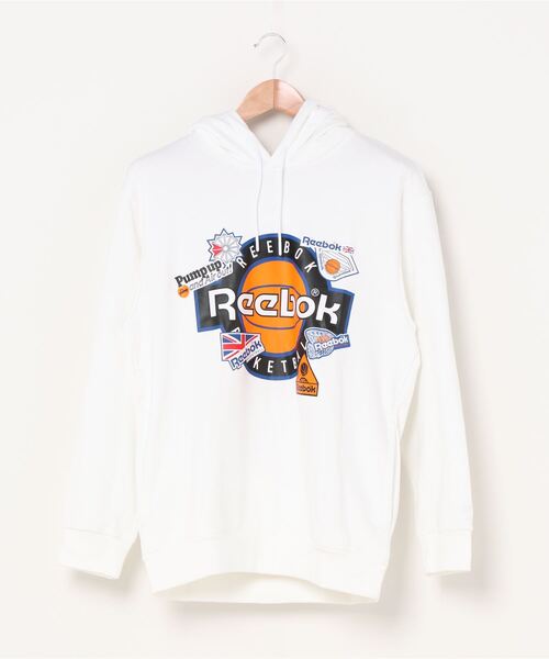 Reebok（リーボック）の「クラシックス バスケットボール フーディー / Classics Basketball Hoodie（パーカー・メンズ・ブラック/ホワイト・MEDIUM/XX-LARGE/SMALL/X-LARGE/XXX-LARGE/LARGE/X-SMALL）」の7枚目の写真