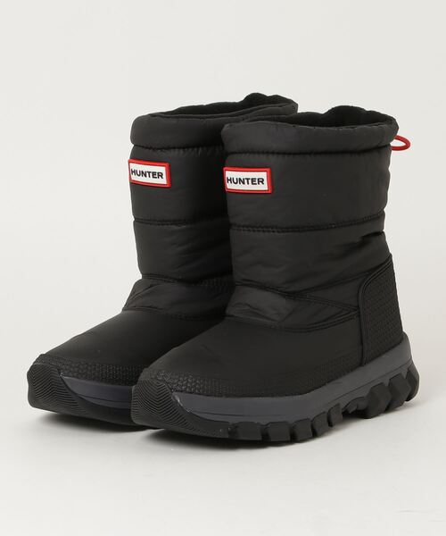 HUNTER(ハンター)の「【HUNTER】W ORIGINAL INSULATED SNOW BOOT SHORT(ブーツ)」|ブラック