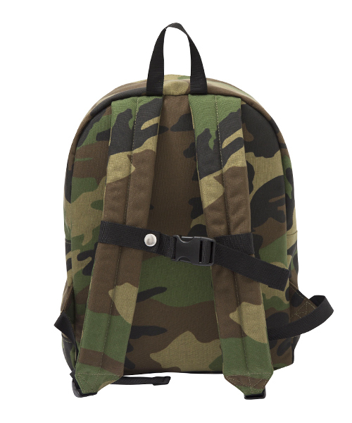 XLARGE KIDS（エクストララージキッズ）の「XLK  BACK  PACK (M)（バックパック/リュック・キッズ・ブラック/カモフラージュ・MEDIUM）」の3枚目の写真