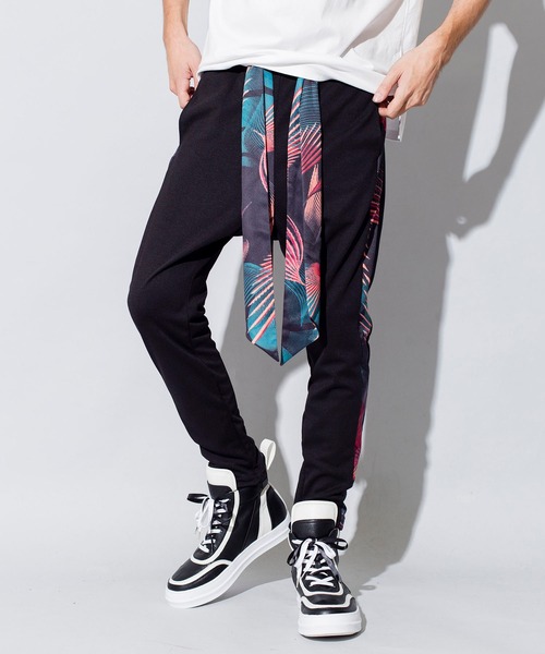 NO ID.(ノーアイディ)の「【NO ID.】Scarf String Sarrouel Skinny Pants / スカーフ ストリング サルエル スキニー パンツ(その他パンツ・メンズ・その他12/その他11/その他4/ブラック・1/2/3)」の21枚目の写真