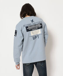 AVIREX | セカンドエアフォース クルーネックTシャツ/L/S 2nd. AIR FORCE PATCH  CREW NECK T-SHIRT(Tシャツ/カットソー)