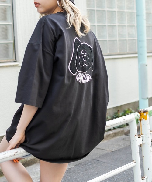 RASVOA（ラスボア）の「ウサギ?Ｔシャツ（Tシャツ/カットソー・レディース・ブラック/オフホワイト・FREE）」の22枚目の写真