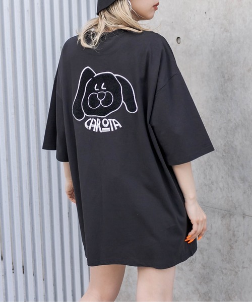 RASVOA（ラスボア）の「ウサギ?Ｔシャツ（Tシャツ/カットソー・レディース・ブラック/オフホワイト・FREE）」の17枚目の写真