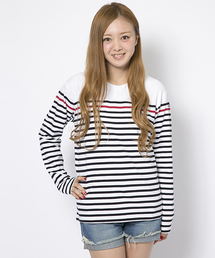 X-girl | BASIC BORDER L/S TOP(Tシャツ/カットソー)