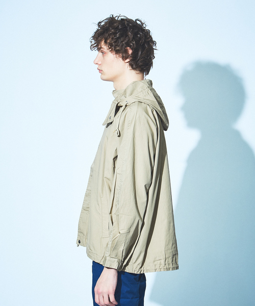 MONT KEMMEL(モンケメル)の「【MONT KEMMEL/モンケメル】フードブルゾン/マウンテンパーカー(ブルゾン・メンズ・ブルー/ベージュ・フリー)」の4枚目の写真