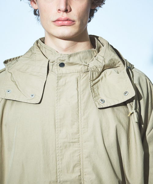 MONT KEMMEL(モンケメル)の「【MONT KEMMEL/モンケメル】フードブルゾン/マウンテンパーカー(ブルゾン・メンズ・ブルー/ベージュ・フリー)」の7枚目の写真