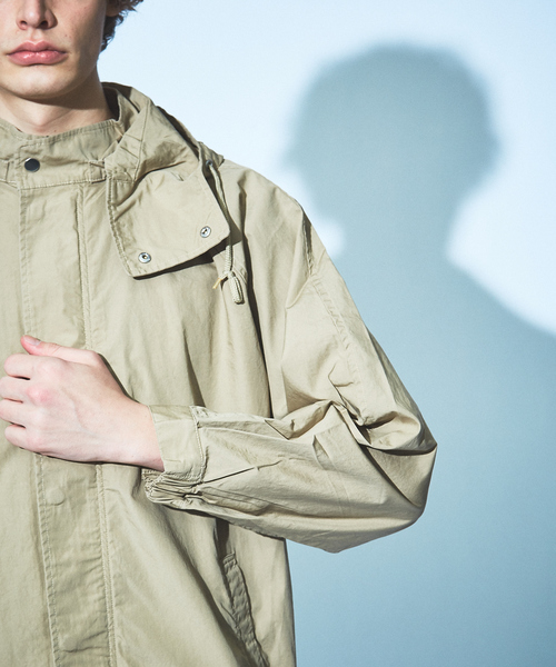 MONT KEMMEL(モンケメル)の「【MONT KEMMEL/モンケメル】フードブルゾン/マウンテンパーカー(ブルゾン・メンズ・ブルー/ベージュ・フリー)」の8枚目の写真