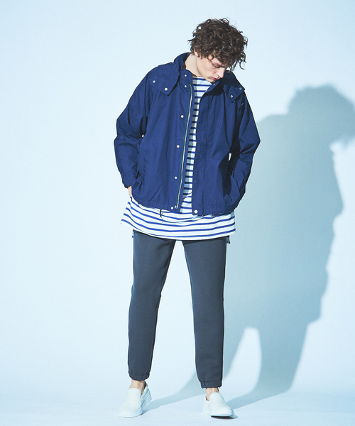 MONT KEMMEL(モンケメル)の「【MONT KEMMEL/モンケメル】フードブルゾン/マウンテンパーカー(ブルゾン・メンズ・ブルー/ベージュ・フリー)」の6枚目の写真