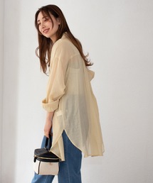 Shelly island | BIGポケットシアーオーバーシャツ(シャツ/ブラウス)
