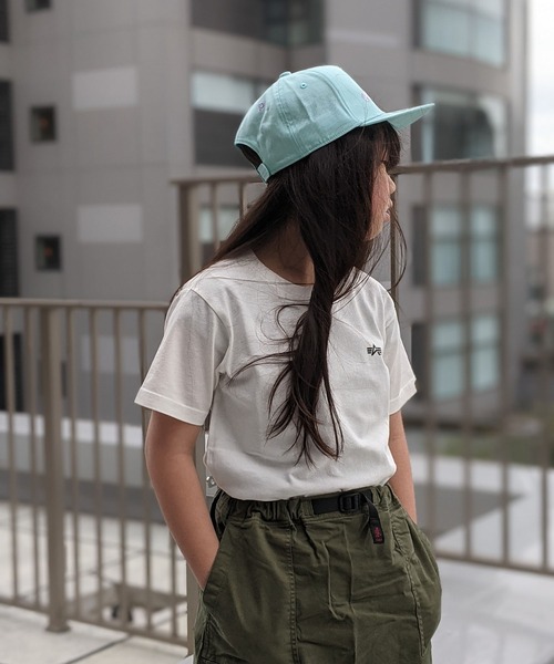 Alpha Industries(アルファインダストリーズ)の「ALPHA/アルファ キッズ フライングAマークバックプリントTEE(Tシャツ/カットソー・キッズ・ホワイト/ネイビー/ベージュ・130/140/150)」の22枚目の写真