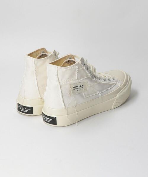 Article no.（アーティクルナンバー）の「＜Article no.＞ 1008 HI-CUT VLCNZD/スニーカー（スニーカー・メンズ・ホワイト・40/41/42/43）」の6枚目の写真