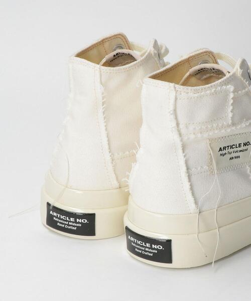 Article no.（アーティクルナンバー）の「＜Article no.＞ 1008 HI-CUT VLCNZD/スニーカー（スニーカー・メンズ・ホワイト・40/41/42/43）」の4枚目の写真