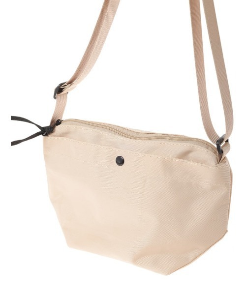 Edit Sheen(エディットシーン)の「ユニセックスシンプルナイロンサコッシュ(ボディバッグ/ウエストポーチ・レディース・ベージュ/ブラック/オレンジ・FREE)」の5枚目の写真