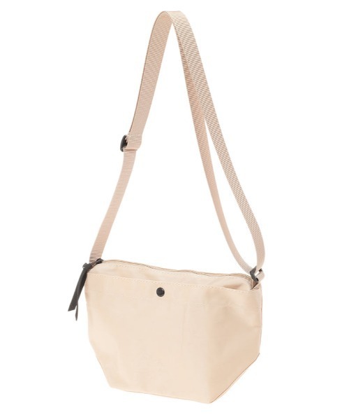 Edit Sheen(エディットシーン)の「ユニセックスシンプルナイロンサコッシュ(ボディバッグ/ウエストポーチ・レディース・ベージュ/ブラック/オレンジ・FREE)」の4枚目の写真