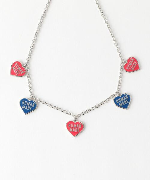 HUMAN MADE(ヒューマンメード)の「HUMAN MADE(ヒューマン メイド)HEART NECKLACE■■■(ネックレス・メンズ・シルバー・FREE)」の1枚目の写真