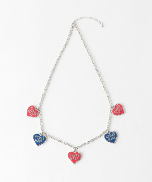 HUMAN MADE(ヒューマンメード)の「HUMAN MADE(ヒューマン メイド)HEART NECKLACE■■■(ネックレス・メンズ・シルバー・FREE)」の2枚目の写真