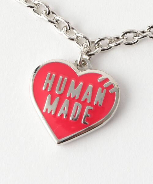 HUMAN MADE(ヒューマンメード)の「HUMAN MADE(ヒューマン メイド)HEART NECKLACE■■■(ネックレス・メンズ・シルバー・FREE)」の5枚目の写真
