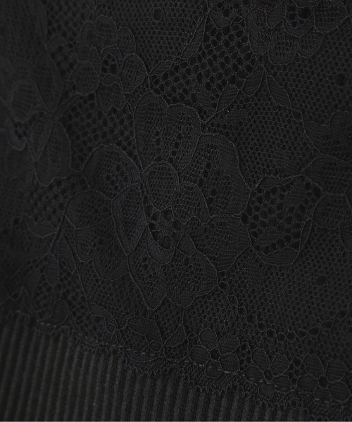 FREE'S MART（フリーズマート）の「テレコレースキャミソール（キャミソール・レディース・ブラック/ホワイト・FREE）」の10枚目の写真