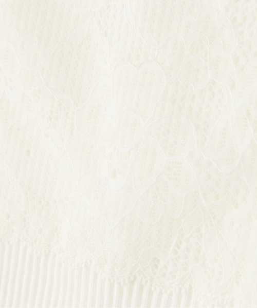 FREE'S MART（フリーズマート）の「テレコレースキャミソール（キャミソール・レディース・ブラック/ホワイト・FREE）」の12枚目の写真