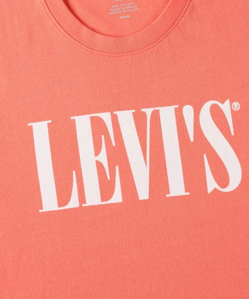 Levi's(リーバイス)の「【Levi's】セリフロゴグラフィックTシャツ(Tシャツ/カットソー・メンズ・ピンク・M/S/L)」の4枚目の写真