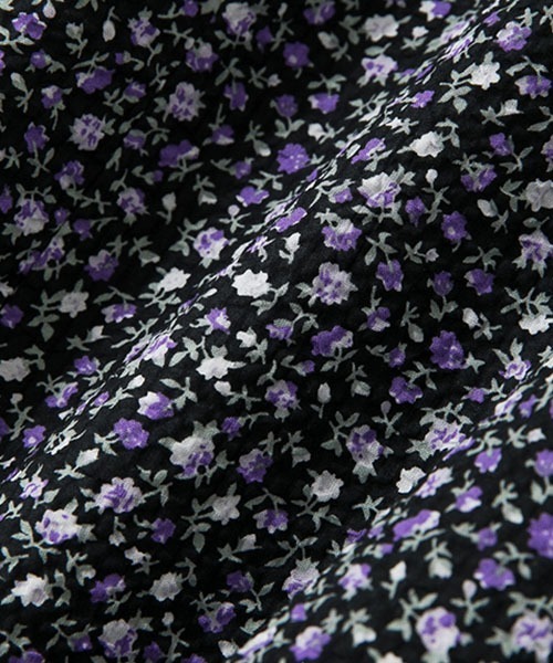 Fano Studios】Floral asymmetric gather skirt FX21B025-ファッション 