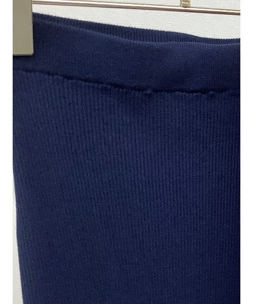 ulu（ウル）の「original Long rib tight skirt（スカート・レディース・ネイビー/クリーム・FREE）」の11枚目の写真