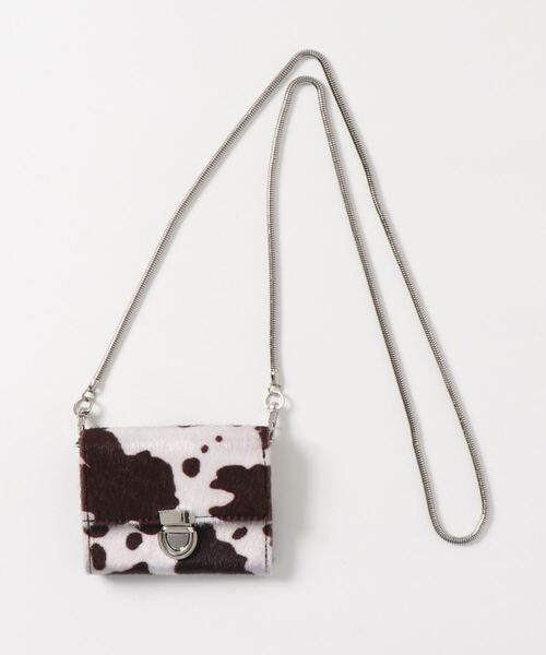 EDT（イーディーティー）の「EDT　miniwallet SUM（財布・レディース・ベージュ/ブラック・FREE）」の2枚目の写真