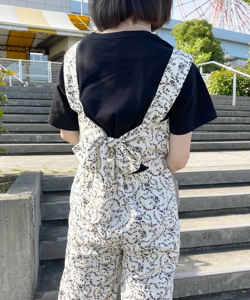 apres jour（アプレジュール）の「アソートバックリボンサロペ【ZOZOTOWN限定アイテム】（サロペット/オーバーオール・レディース・モカ/ブラック/ホワイト系その他/アイボリー/ブラック系その他・MEDIUM/SMALL/X-LARGE）」の18枚目の写真