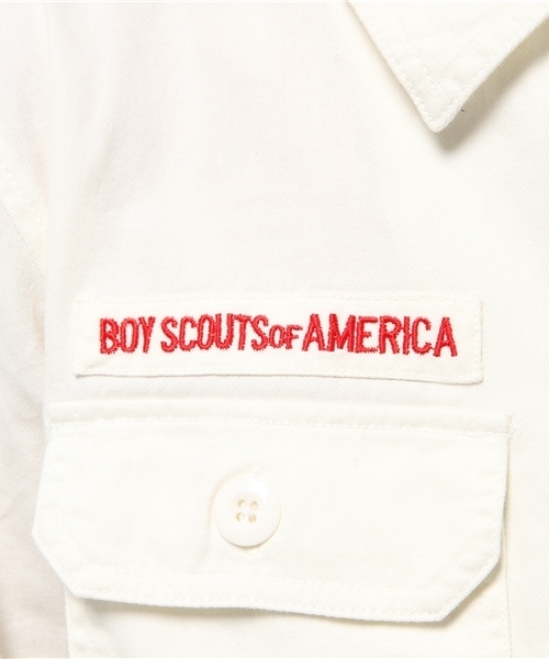 WEGO（ウィゴー）の「WEGO/ボーイスカウトシャツ（シャツ/ブラウス・レディース・ホワイト/カーキ/その他1・FREE）」の7枚目の写真