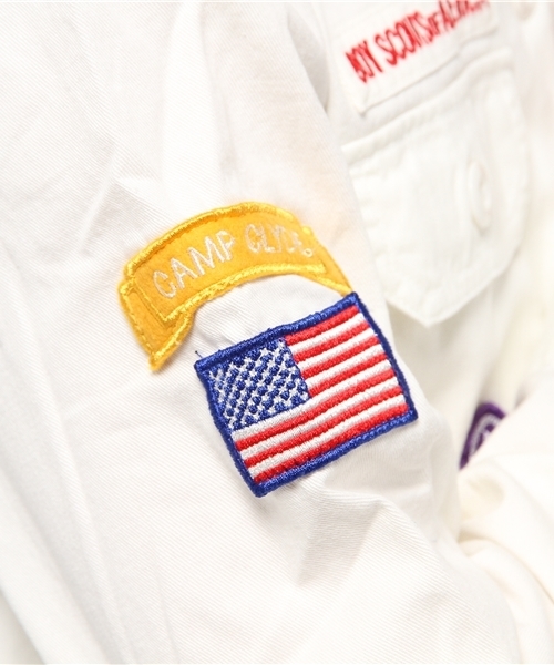 WEGO（ウィゴー）の「WEGO/ボーイスカウトシャツ（シャツ/ブラウス・レディース・ホワイト/カーキ/その他1・FREE）」の8枚目の写真