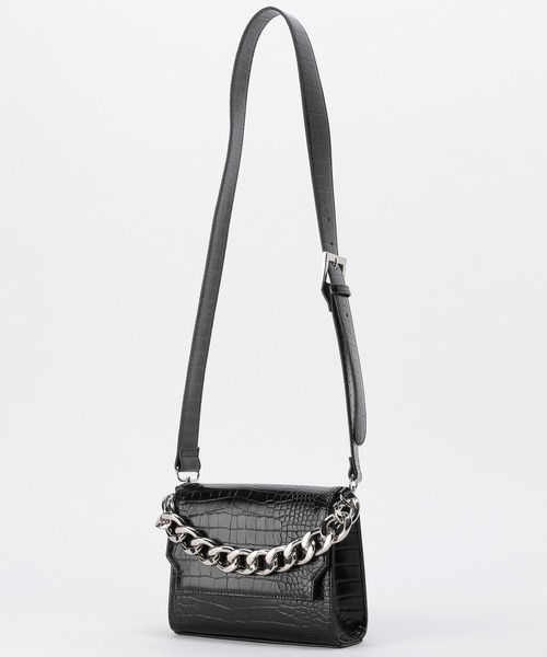 PAGEBOY(ページボーイ)の「【WEB限定アイテム】モードチェーンバッグ(ショルダーバッグ・レディース・ブラック/オフホワイト/イエロー/ブルー系その他・FREE)」の15枚目の写真