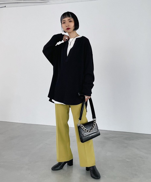 PAGEBOY(ページボーイ)の「【WEB限定アイテム】モードチェーンバッグ(ショルダーバッグ・レディース・ブラック/オフホワイト/イエロー/ブルー系その他・FREE)」の7枚目の写真