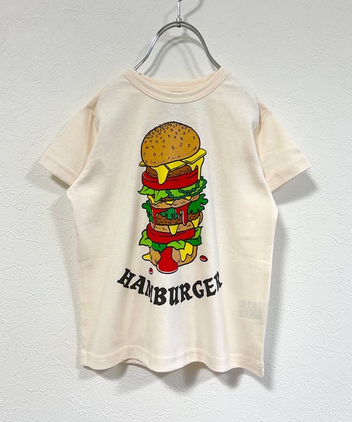 Life Support Products（ライフサポートプロダクツ）の「ヴィンテージグラフィックTシャツ（80～150cm）（Tシャツ/カットソー・キッズ・ホワイト/ライトブルー/ベージュ/オフホワイト/ピンク/グリーン/マスタード/レモンイエロー/チャコール/ブラック・90/100/110/120/80/130/95/140/150）」の2枚目の写真